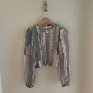 Wilfred Tempest Blouse. Aritzia.